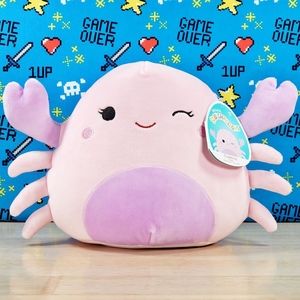 Squishmallow Cosmina the Crab 8" UltraSoft Stuffed Sealife Toy Plush NWT